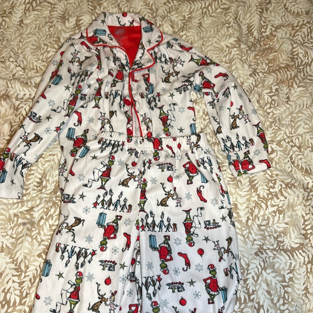 Kids grinch pijamas XS (4/5)